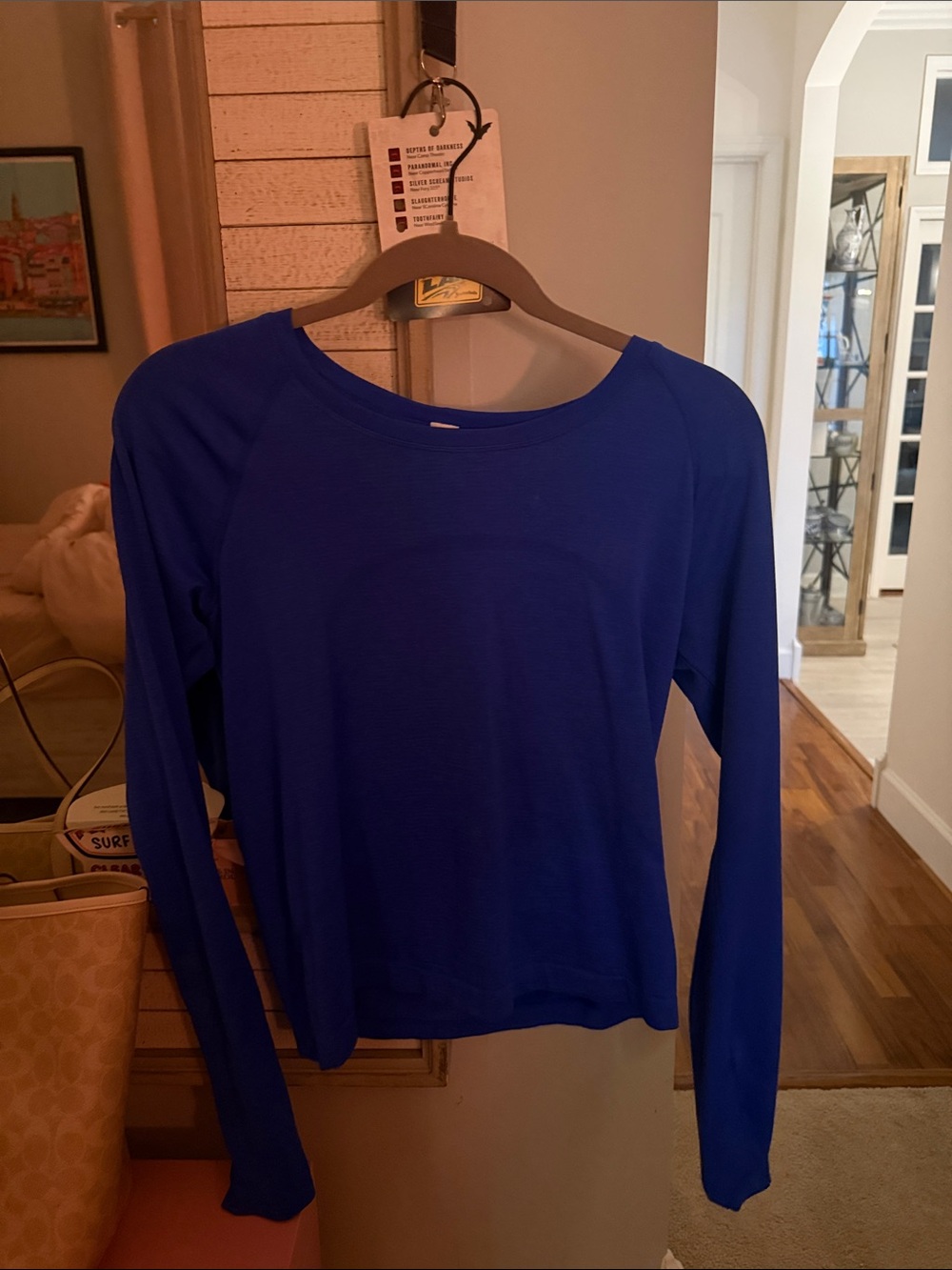 Women’s LuluLemon Swiftly Tech Long Sleeve Top - Royal Blue